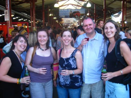 4 Feb 2009 <br />UICA Dinner at Melbourne Night Markets