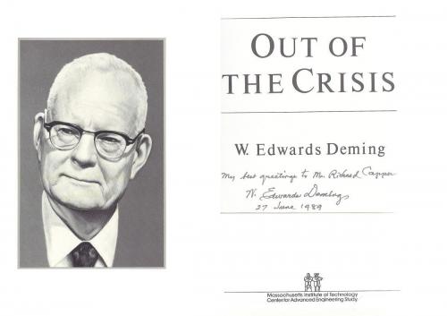 27 Jun 1989<br />Four day seminar with Dr Deming